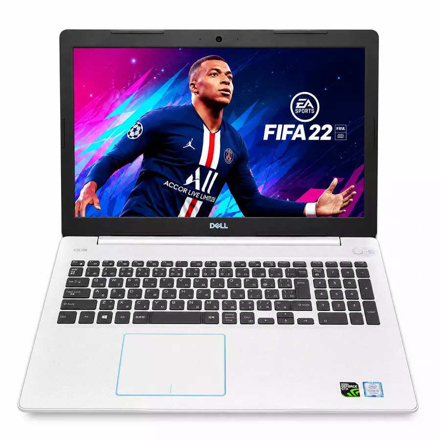 Laptop gaming Dell Inspiron G3 3579 Core i5 GTX 1050 chính diện màn hình game