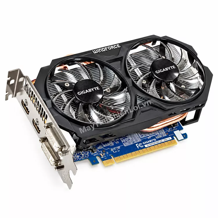 Card màn hình Gigabyte GTX 750 Ti 2GB GDDR5 2 quạt tản nhiệt