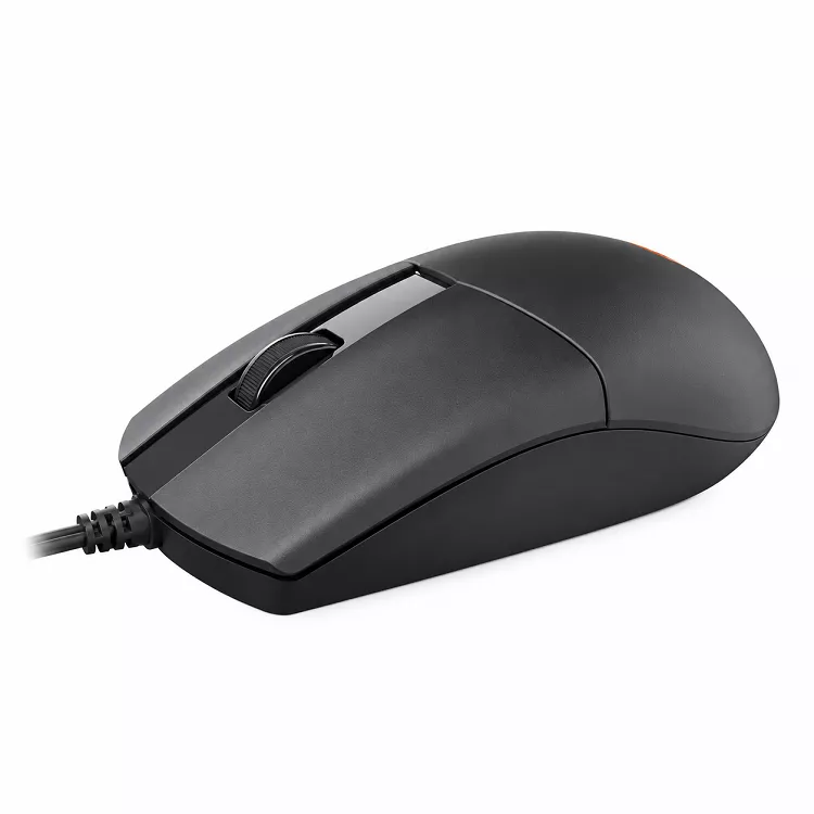 Chuột có dây Dareu LM103 màu đen góc nghiêng