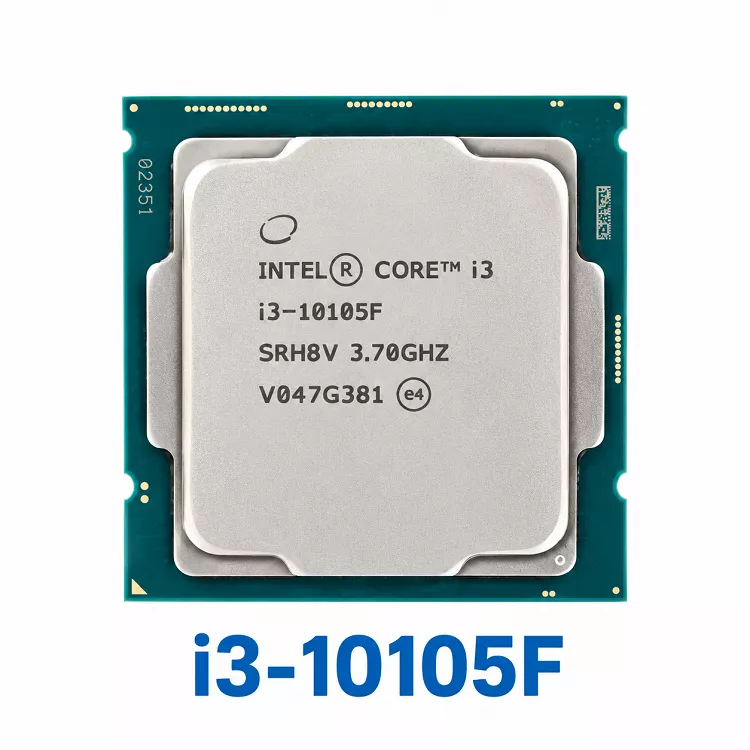 chip Intel Core i3-10105F 3.70GHz chính hãng