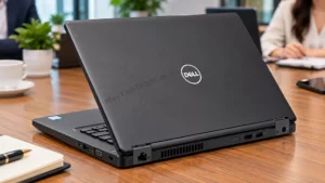 Laptop Dell Latitude 5490 góc nhìn chi tiết cổng kết nối phía sau
