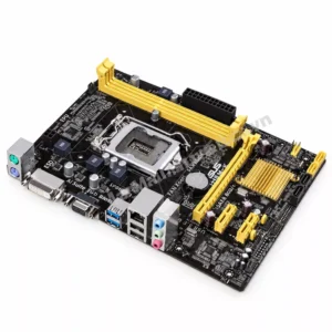 Khu vực socket CPU và khe cắm RAM trên mainboard ASUS H81M-K