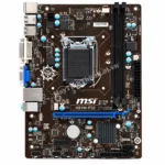 Bo mạch chủ MSI H81M-P33 layout đầy đủ chính hãng