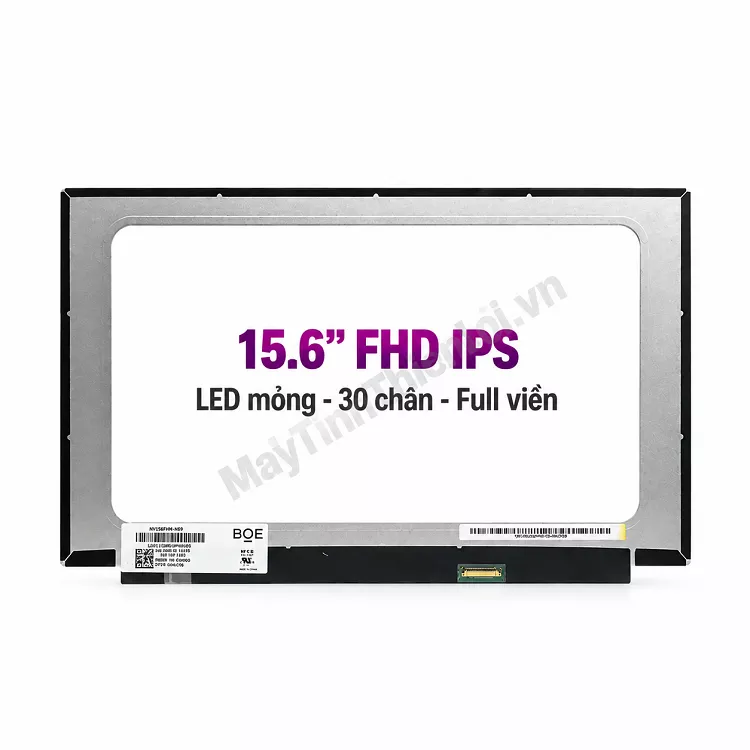 Màn hình laptop 15.6 inch FHD IPS tràn viền 30 chân