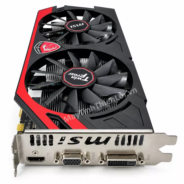 Các cổng xuất hình card màn hình MSI GTX 750 Ti 2GB GDDR5