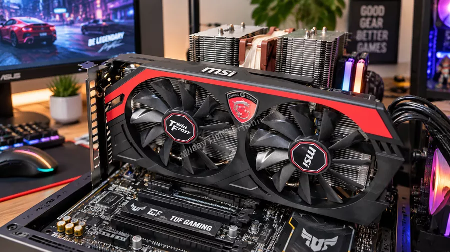 Card màn hình MSI GTX 750 Ti 2GB GDDR5 đang chơi game