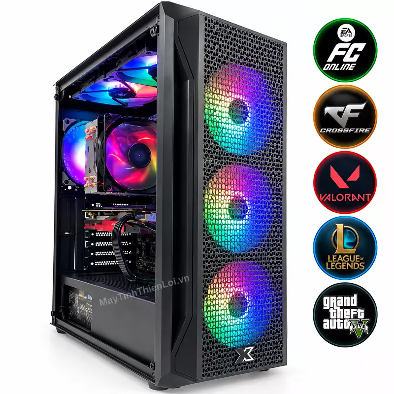 PC Gaming i5 9400F GTX 1060 3GB LED RGB