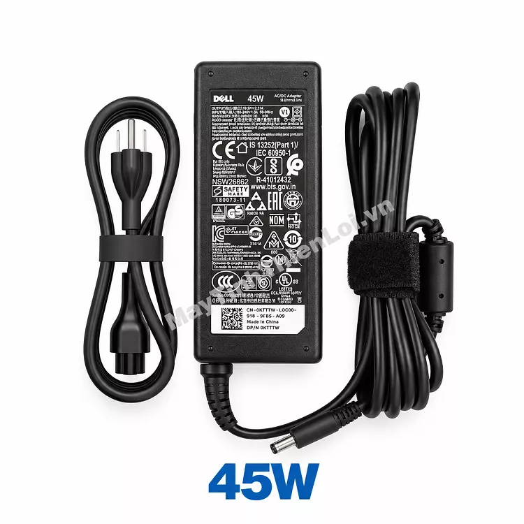 Sạc laptop Dell 45W 19.5V 2.31A chân kim nhỏ