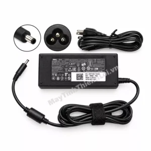 Chi tiết đầu cắm sạc laptop Dell 65W chân kim nhỏ