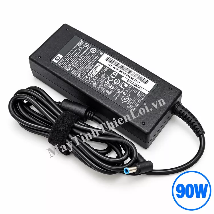 Sạc laptop HP 19.5V 4.62A 90W chân kim xanh