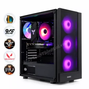 Máy tính bàn gaming PC Intel Core i5 4570 SSD 120GB card GTX 650 vỏ case LED RGB